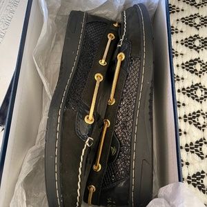 Sperry Topsider Pearlfish Black/Glitter